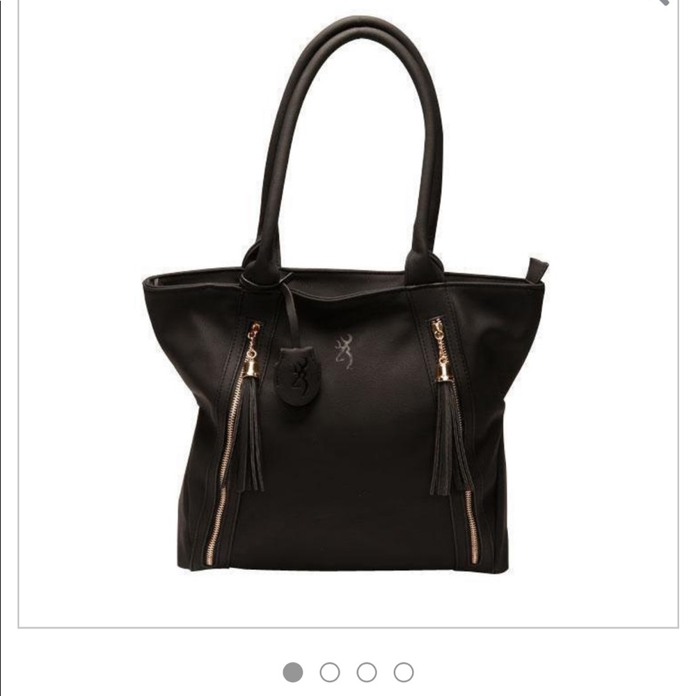 Black Alexandria Browning Concealed Carry Purse